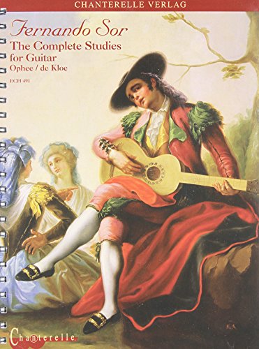 Fernando Sor: The Complete Studies For Guitar : Newly Engraved From Early Editions - De Kloe, Jan; Ophee, Matanya; Savino, Richard and Sor, Fernando