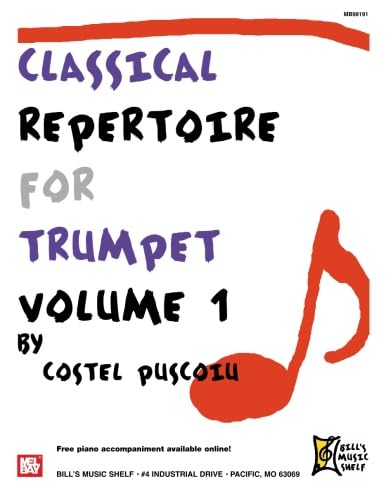 Stock image for Classical Repertoire for Trumpet, Volume 1 for sale by Magers and Quinn Booksellers