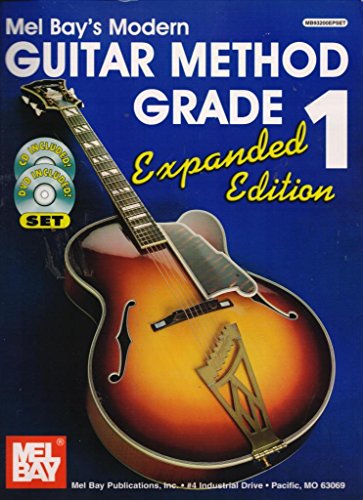 9780786648306: Mel Bay's Modern Guitar Method, Grade 1, Expanded Edition (Book, CD & DVD)