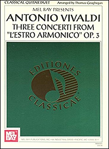 Stock image for Antonio Vivaldi: Three Concerti from Lestro Armonico, OP. 3 for sale by HPB-Diamond