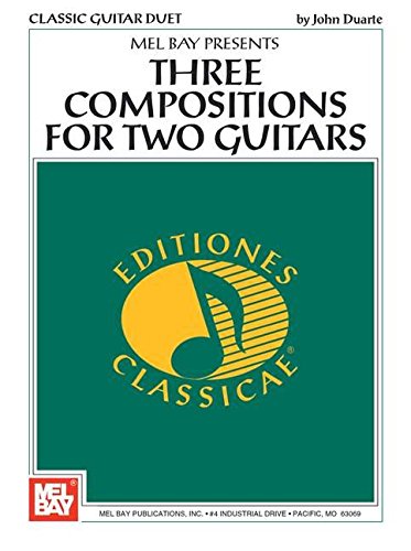 Imagen de archivo de Three Compositions for Two Guitars a la venta por HPB-Movies