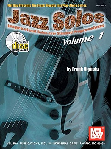 Imagen de archivo de Jazz Solos, Volume 1: Improvised Solos over Standard Progressions a la venta por Silent Way Books