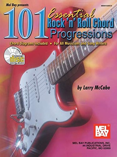 Mel Bay 101 Essential Rock 'n' Roll Chord Progressions (9780786650101) by Larry McCabe