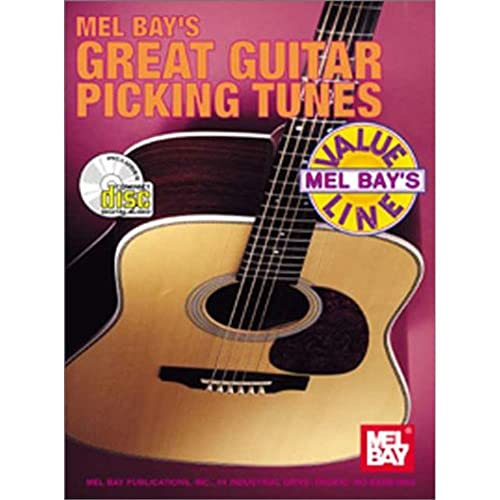 Mel Bay Value Line: Great Guitar Picking Tunes Book (CD Set) (9780786653171) by Bay, William; Bay, William A.