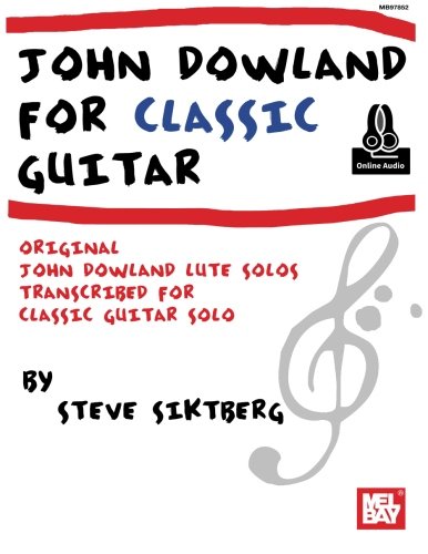 John Dowland for Classic Guitar (9780786654284) by Siktberg, Stephen