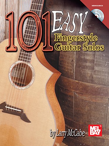 Beispielbild fr 101 Easy Fingerstyle Guitar Solos zum Verkauf von WorldofBooks