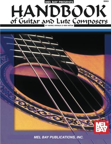 Stock image for Handbook of Guitar and Lute Composers for sale by Blue Vase Books