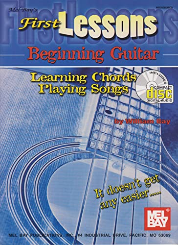 Imagen de archivo de First Lessons Beginning Guitar: Learning Chords a la venta por HPB-Diamond