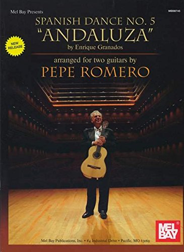 Beispielbild fr Spanish Dance No. 5 Andaluza: Buch fr Gitarre (Mel Bay Presents) zum Verkauf von medimops