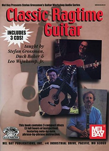 Beispielbild fr Classic Ragtime Guitar zum Verkauf von Magers and Quinn Booksellers