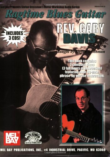 Beispielbild fr Ragtime Blues Guitar of Rev. Gary Davis (Stefan Grossman's Guitar Workshop Audio) zum Verkauf von WorldofBooks