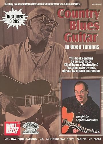 Imagen de archivo de Country Blues Guitar (Stefan Grossman's Guitar Workshop Audio Series) (Mel Bay Presents Stefan Grossman's Guitar Workshop Audio Series) a la venta por Magers and Quinn Booksellers