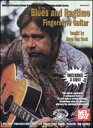 Imagen de archivo de Blues and Ragtime Fingerstyle Guitar a la venta por Magers and Quinn Booksellers