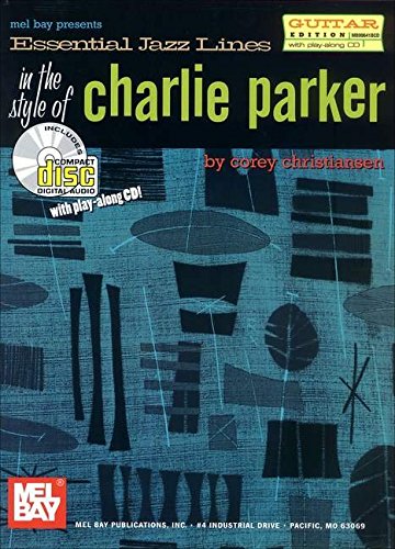 Imagen de archivo de Mel Bay Essential Jazz Lines : Guitar Edt the Style of Charlie Parker a la venta por beneton