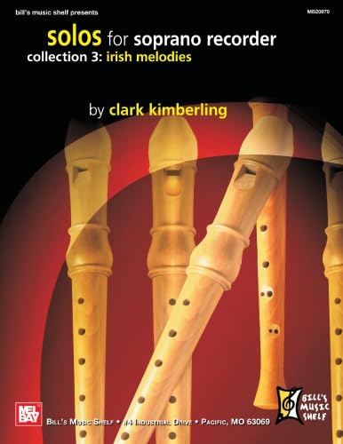 Stock image for Solos for Soprano Recorder, Collection 3: Irish Melodies for sale by GF Books, Inc.