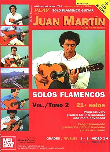 9780786662388: Play solo flamenco guitar with juan martin - volume 2 (book/cd/dvd) +dvd: Progressively Graded for Intermediate and More Advanced