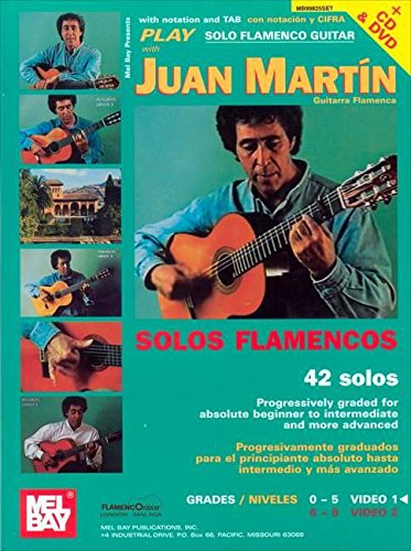 Beispielbild fr Mel Bay Play Solo Flamenco Guitar with Juan Martin Book, CD, and DVD: Vol. 1 zum Verkauf von Half Price Books Inc.