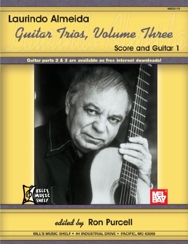 9780786664719: Laurindo Almeida: Guitar Trios, Volume 3: Score & Guitar 1