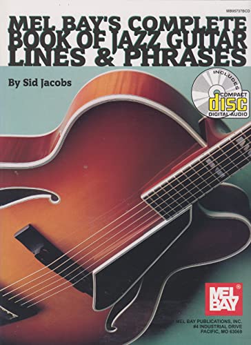 Imagen de archivo de Complete Book Jazz Guitar: Lines & Phrases a la venta por Marbus Farm Books