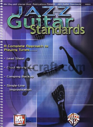 9780786666454: Jazz guitar standards guitare: A Complete Approach to Playing Tunes