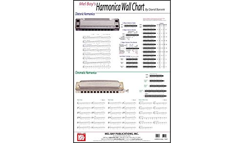 9780786667567: Harmonica Wall Chart