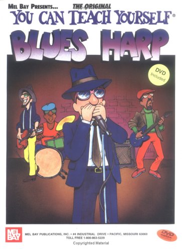 Imagen de archivo de You Can Teach Yourself Blues Harp Book/DVD Set a la venta por LowKeyBooks