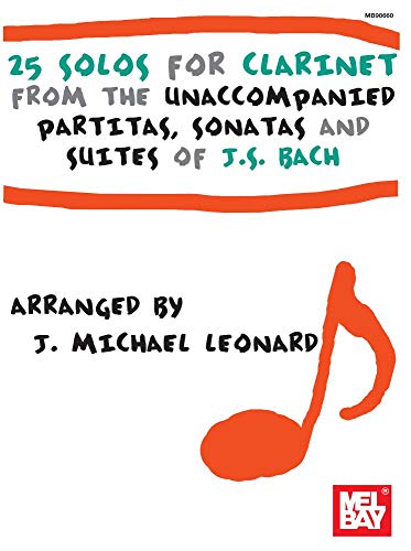 Stock image for 25 Solos For Clarinet From The Unaccompanied Parti for sale by Camp Popoki LLC dba Cozy Book Cellar