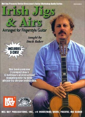 Beispielbild fr Irish Jigs & Airs: Arranged for Fingerstyle Guitar zum Verkauf von Revaluation Books