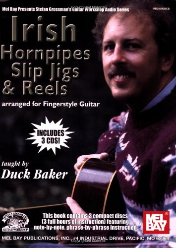 Beispielbild fr IRISH HORNPIPES, SLIP JIGS & REELS FINGERSTYLE Guitar Book/CD zum Verkauf von HPB-Ruby