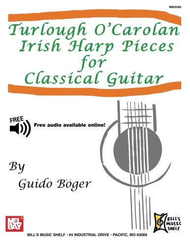 9780786673445: Turlough O'Carolan Irish Harp Pieces for Classical Guitar
