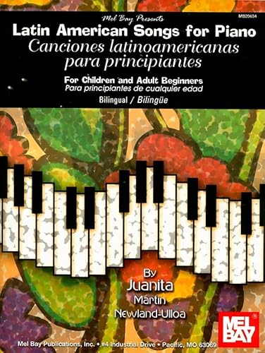 9780786673988: Latin American Songs for Piano: For Children and Adult Beginners