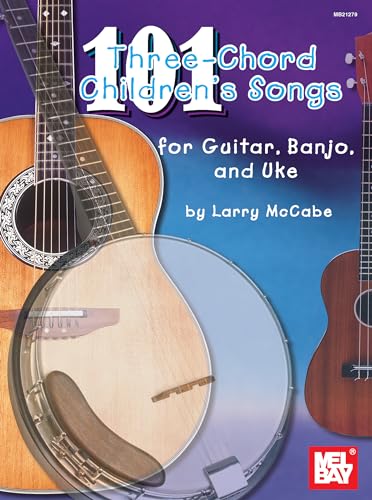 Beispielbild fr 101 Three-Chord Children's Songs for Guitar, Banjo, and Uke zum Verkauf von Revaluation Books