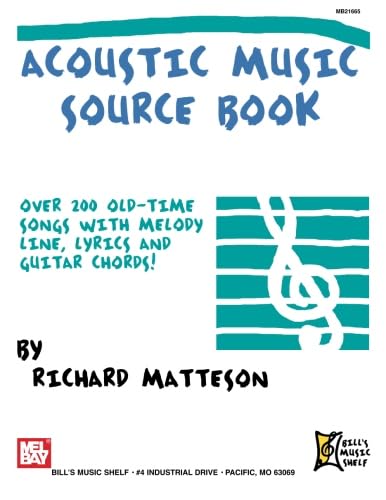 Stock image for Acoustic Music Source Book for sale by St Vincent de Paul of Lane County