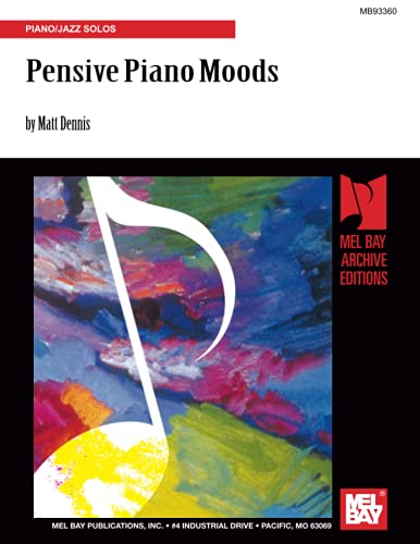 Beispielbild fr Pensive Piano Moods zum Verkauf von Hawking Books