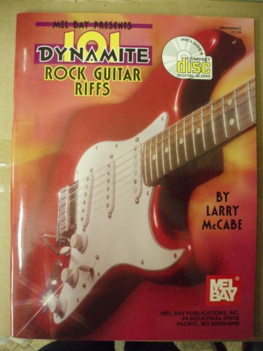 101 Dynamite Rock Guitar Riffs: Guitar/Rock (9780786681013) by McCabe, Larry