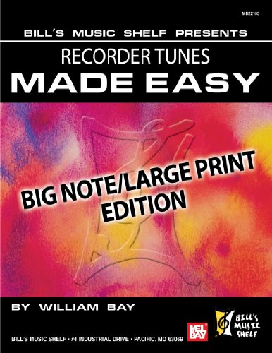 9780786682034: Recorder Tunes Made Easy, Big Note/Large Print Edition: Big Note/Large Print Edition