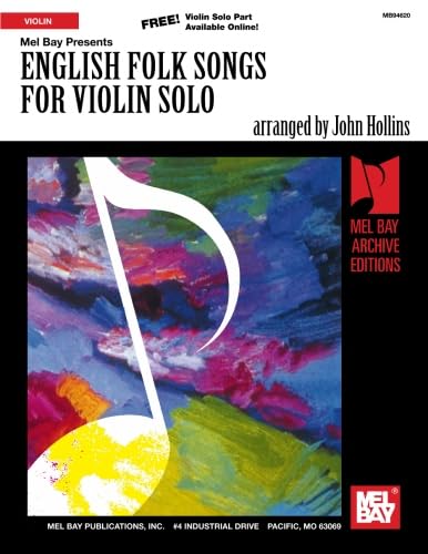 9780786682515: English Folk Songs for Violin Solo