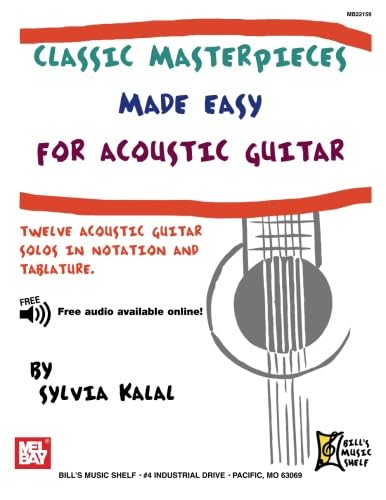 9780786682874: Classic Masterpieces Made Easy for Acoustic Guitar