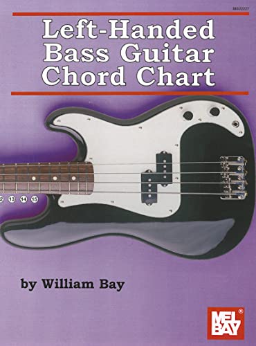 Imagen de archivo de Left-Handed Bass Guitar Chord Chart a la venta por Monster Bookshop