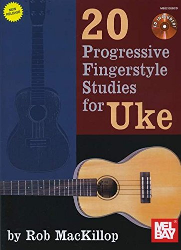 Imagen de archivo de 20 Progressive Fingerstyle Studies for Uke a la venta por Better World Books