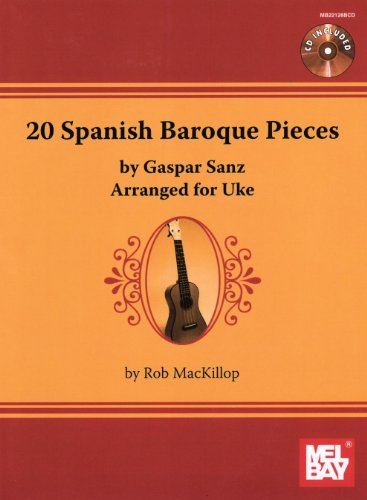 9780786683321: 20 Spanish Baroque Pieces by Gaspar Sanz: Arranged for Uke