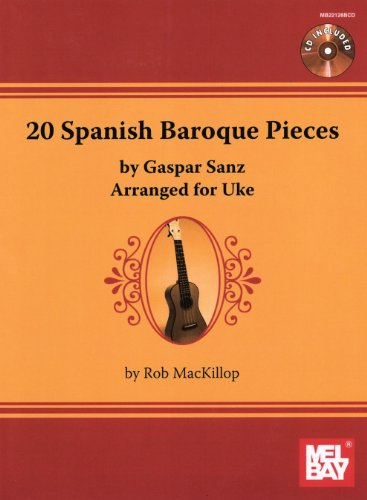 9780786683321: 20 Spanish Baroque Pieces by Gaspar Sanz,