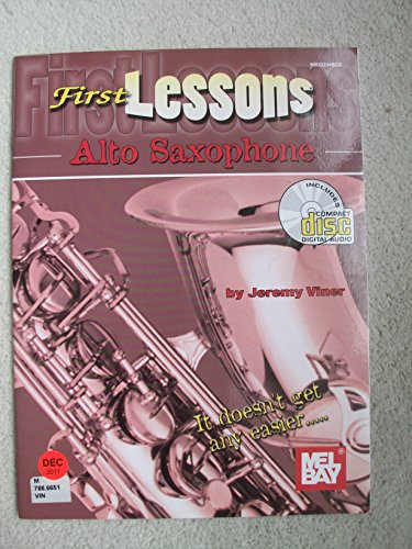 Beispielbild fr FIRST LESSONS ALTO SAXOPHONE BKCD zum Verkauf von AwesomeBooks