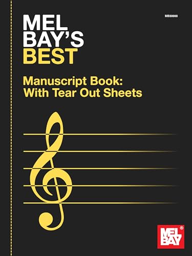 Beispielbild fr Best Manuscript Book, 12-Stave With Tear-out Sheets zum Verkauf von Bookmonger.Ltd