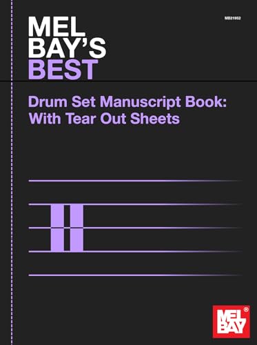 9780786683734: Mel bay's best drumset manuscript book