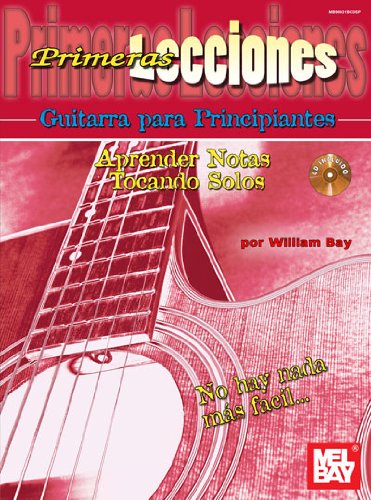 9780786683932: First Lessons Beginning Guitar, Spanish Edition Learning Notes / Playing Solos