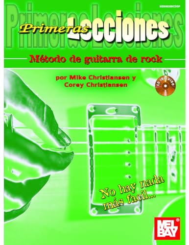 Beispielbild fr Primeras Lecciones Metodo de Guitarra de Rock: First Lessons Rock Guitar, Spanish Edition zum Verkauf von Magers and Quinn Booksellers