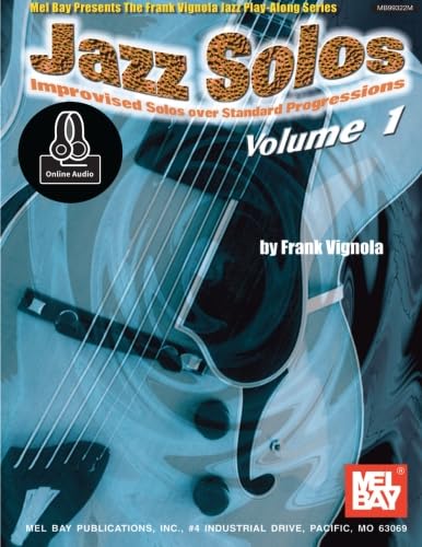 Stock image for Jazz Solos Volume 1: For Guitar (Vignola Play Along) for sale by GF Books, Inc.