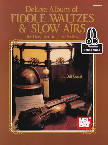 Beispielbild fr Deluxe Album of Fiddle Waltzes Slow Airs: For One, Two or Three Violins zum Verkauf von Zoom Books Company