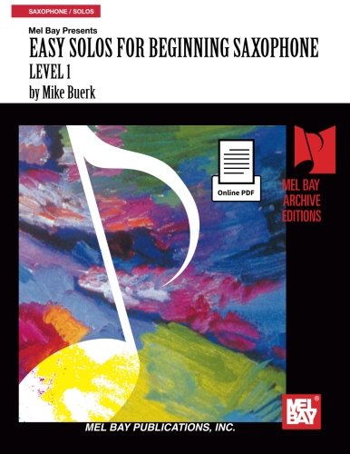 Imagen de archivo de Easy Solos for Beginning Saxophone, Level 1: Includes Online Audio a la venta por Revaluation Books